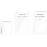LogiLink kit adaptateur de carte sim nano/ micro / standard