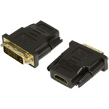 LogiLink adaptateur HDMI femelle - dvi-d 24+1 mâle, noir