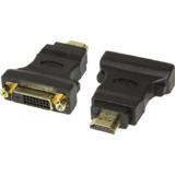 LogiLink adaptateur HDMI mâle - dvi-d femelle 24+1, noir