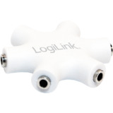 LogiLink splitter audio LogiStar, blanc