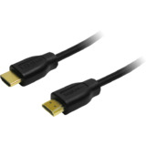 LogiLink Cble HDMI, A-mle - A-mle, 0,5 m