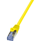 LogiLink Cble patch, Cat. 6A, S/FTP, 0,25 m, jaune