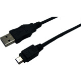 LogiLink Cble usb 2.0, usb-a - mini USB mle 5 broches, 1,8