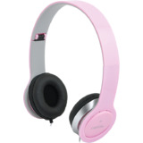 LogiLink casque audio high Quality, avec coussinet, rose