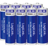 LogiLink pile alcaline "Ultra Power", mignon (AA/LR6)