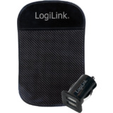 LogiLink chargeur allume-cigare usb avec tapis antidrapant