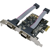 LogiLink carte PCI express srielle RS-232, 2 ports