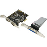 LogiLink carte PCI-Express srie/parallle