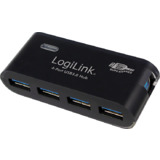 LogiLink hub USB 3.0 avec bloc d'alimentation, 4 ports