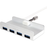 LogiLink hub USB 3.0, 4 ports, botier alu, design iMac