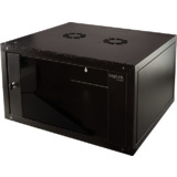 LogiLink coffret mural 19", une pice, 21 U, noir