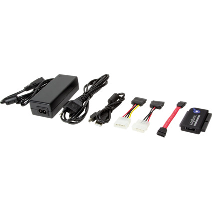 LogiLink Cble adaptateur USB 2.0 - SATA et IDE, longueur: