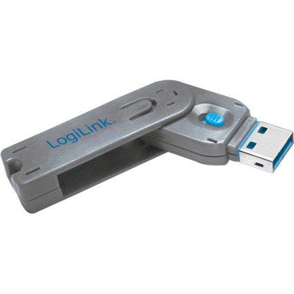 LogiLink Verrou de scurit USB, 1 cl / 4 verrous