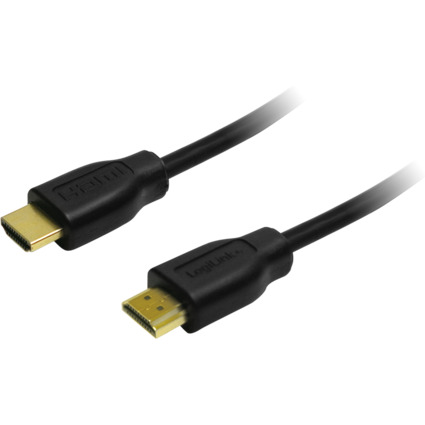 LogiLink Cble HDMI, A-mle - A-mle, 0,5 m