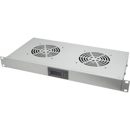 LogiLink Unit de ventilation 19", 1 U, 2 x 120 m
