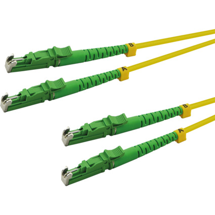 LogiLink Cble patch  fibre optique, 2x LSH-Duplex, OS2,