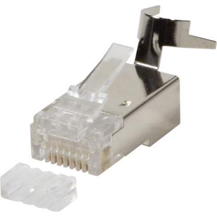 LogiLink Connecteur RJ45 mle, Cat. 6A/Cat. 8.1A, blind