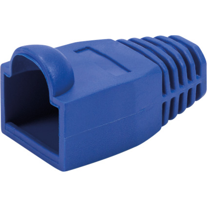 LogiLink Manchon de protection pour connecteur RJ45, bleu