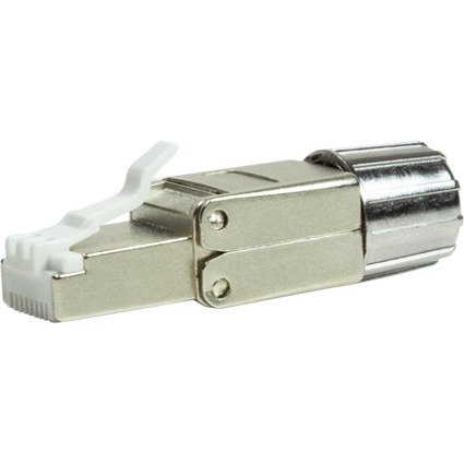 LogiLink Connecteur RJ45 mle, montage sans outil, Cat.8.1