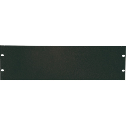 LogiLink Plaque obturatrice 19", 4 U, noir (RAL9005)