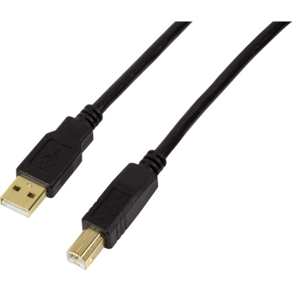 LogiLink Cble de rallonge actif USB 2.0, 20,0 m, noir