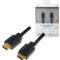 LogiLink Cble HDMI Premium pour Ultra HD, 1,8 m, noir