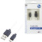 LogiLink Cble USB 2.0, USB A - micro USB B mle, 1,8 m