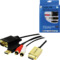 LogiLink Convertisseur HDMI vers VGA/audio, 2 m, noir