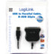 LogiLink Cble d'imprimante USB 1.1, Sub-D 25 broches, 1,8 m