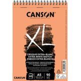CANSON bloc croquis et tudes "XL extra BLANC", A4