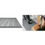 miltex tapis industriel yoga Meter Basic, 600 x 900 mm, gris