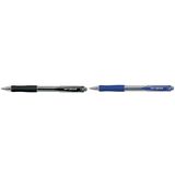 uni-ball stylo bille rtractable Laknock, extra large, bleu