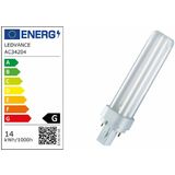 OSRAM lampe fluocompacte dulux D, 10 Watt, G24d-1