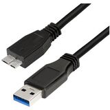 LogiLink Cble usb 3.0, usb A - micro USB b mle, 1 m