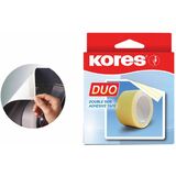 Kores ruban adhsif  double face, 15 mm x 5 m