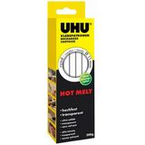 UHU recharge pour collage  chaud Hot Melt, 200 g,transpa-