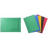 EXACOMPTA chemise  lastique, A3, carton, vert