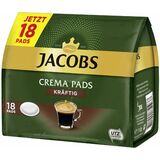 JAKOBS dosette de caf crema PADS KRFTIG, paquet de 18