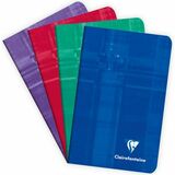 Clairefontaine carnet piqu, 75 x 120 mm, lign, 48 pages