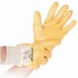 HYGOSTAR gants de travail "NITRIL GRIP", jaune, L