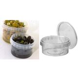 STARPAK barquette d'emballage, rond, 300 ml, transparent