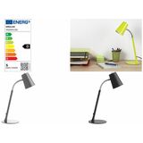 UNiLUX lampe de bureau LED flexio 2.0, noir