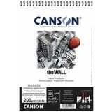 CANSON bloc papier dessin spiral "The WALL", A3, 200 g/m2