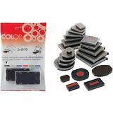COLOP cassette d'encrage de rechange E/2300/2, bleu/rouge