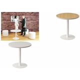 PAPERFLOW table d'appoint easyDesk, diamtre: 600 mm, blanc