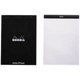 RHODIA bloc-notes agraf "dotPad", A4+, pointill, noir