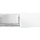 Bi-Office tableau blanc en plaque 1.150 x 750 mm, sans cadre