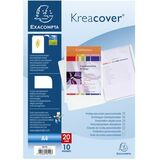 EXACOMPTA Protge-documents Kreacover, A4, 20 pochettes