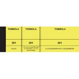 ELVE bloc "Tombola", 50 x 150 mm, jaune canari