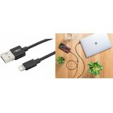 ANSMANN Câble de données & de charge, Apple-Lightning-USB-A